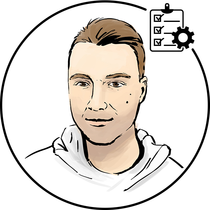 Pavel - eLords team member: The soul of the project and the creator of the whole vision (translation - the lazy one who assigns tasks to others). In fact, the project manager, and the author of stories for each individual collection. He is aptly nicknamed <strong class='black'><mark class='primary'>S</mark>toryteller</strong>.